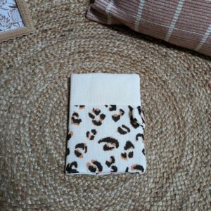 Protège carnet de santé Léopard